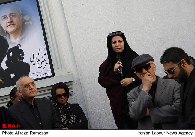 مراسم تشییع پیکر مستندساز پیشکسوت سینمای ایران