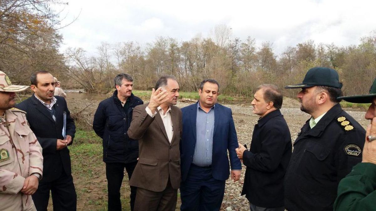 آغاز لایروبی رودخانه مرزی آستاراچای 