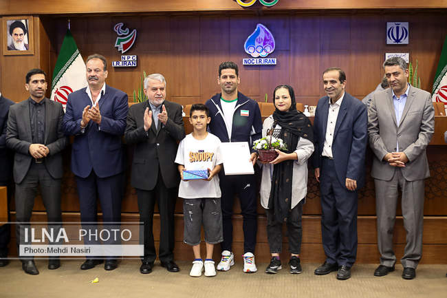 مراسم تجلیل از ورزشکاران اعزامی به بازی‌های ناشنوایان برزیل