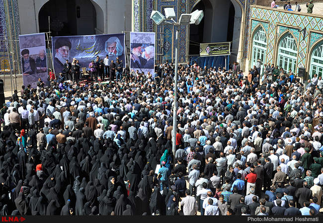 مراسم تشییع پیکر حمید سبزواری 