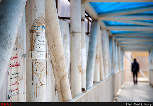 پل‌هایی بدون عابر پیاده در قم