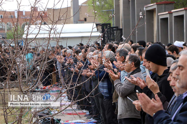 نماز عید فطر درتبریز
