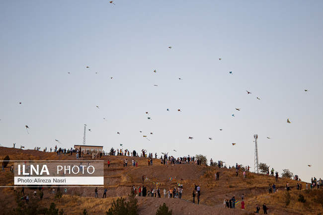 جشنواره پرواز بادبادک‌ها در قزوین