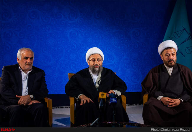 نشست خبری رئیس قوه قضاییه در مازندران
