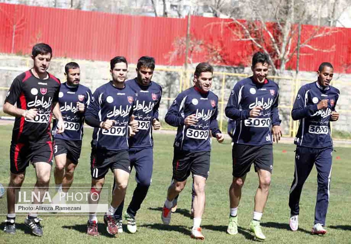 گزارش تمرین پرسپولیس