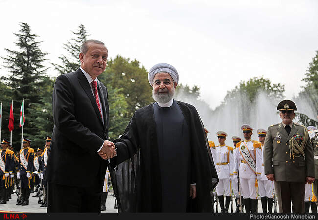 حسن روحانی و رجب طیب اردوغان