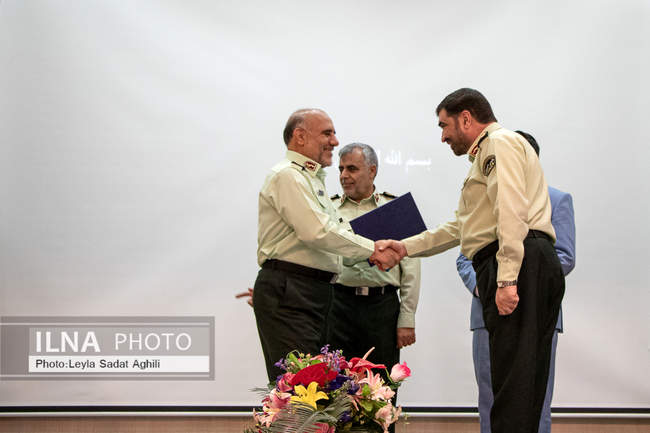 برگزاری مراسم تودیع و معارفه رییس پلیس آگاهی تهران