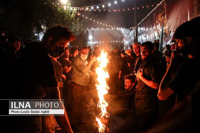  شب تاسوعا 1400 در محله عراقی های تهران