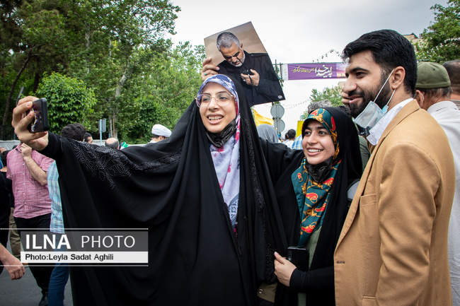 راه‍پمایی روز قدس ۱۴۰۱ در تهران/ ۳