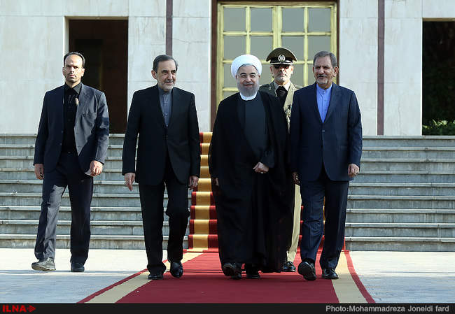 مراسم بدرقه رییس جمهور در سفر به سه کشور جنوب شرق آسیا