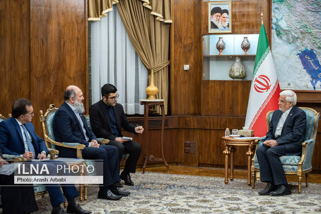 دیدار وزیر تجارت پاکستان با معاون اول رئیس جمهور