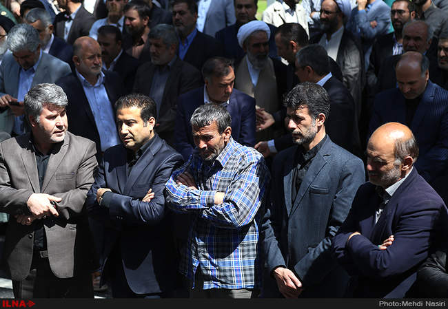مراسم تشییع پیکر حسین زاده نماینده منتخب مراغه