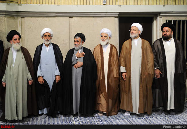 دیدار ائمه جماعات مساجد استان تهران با رهبر انقلاب اسلامی