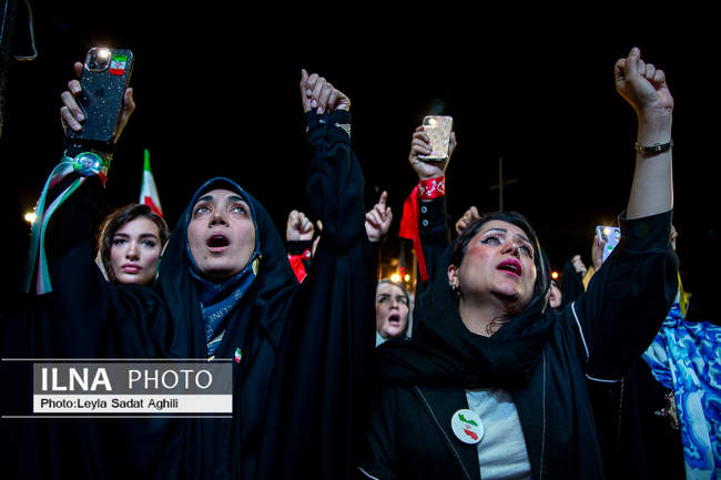 اجتماع مردمی جبهه مقاومت در تهران