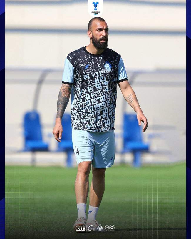 گزارش تصویری آخرین تمرین استقلال در دبی