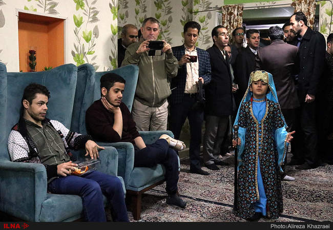 بازدید علی ربیعی وزیر سابق کار از موسسه خیریه بهشت امام رضا (ع)