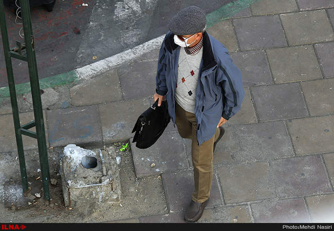 آلودگی امروز هوای تهران