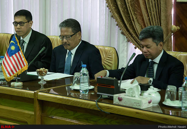دیدار حجت‌الاسلام محمد جواد منتظری با داتوسری افندی بن‌علی دادستان کل کشور مالزی