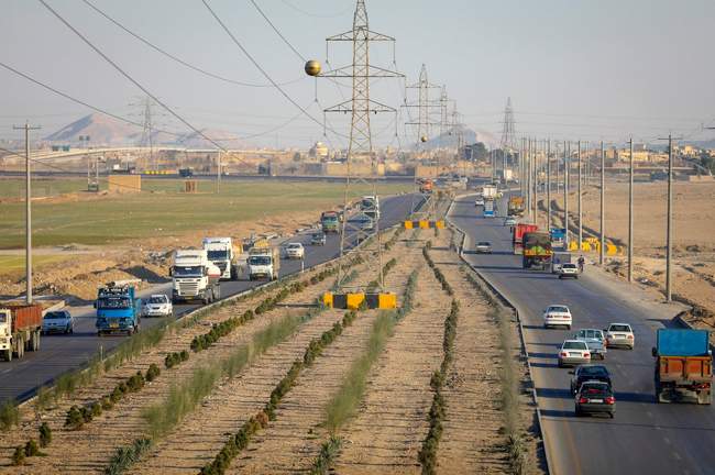 نمایی دیدنی از پروژه های خیابان تابان و آسمان و پل آفتاب اصفهان