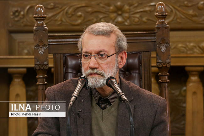 نشست خبری علی لاریجانی رئیس مجلس شورای اسلامی