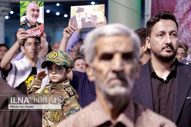 گرامیداشت اولین سالگرد شهادت سپهبد پاسدار حسین سلامی