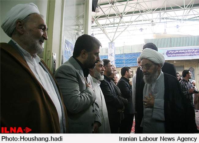 مجلس ترحیم آیت الله محمد محمدی گیلانی