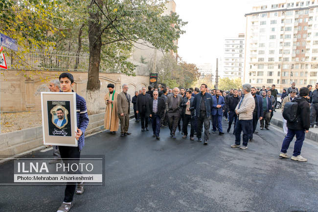 مراسم تشییع محمدمهدی صدیقی