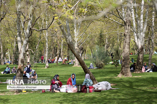 روز طبیعت در بوستان ملت تهران