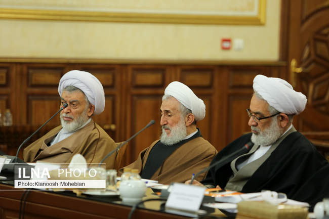 نشست رؤسای دادگستری ها و دادستان های مراکز استان با رئیس قوه قضاییه