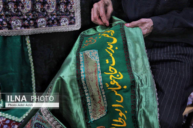آیین سنتی نخلبندان در تکیه طرخوران تفرش
