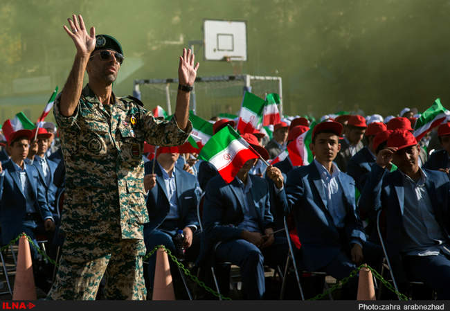 مراسم بازگشایی مدارس با حضور علی جنتی وزیر فرهنگ و ارشاد اسلامی