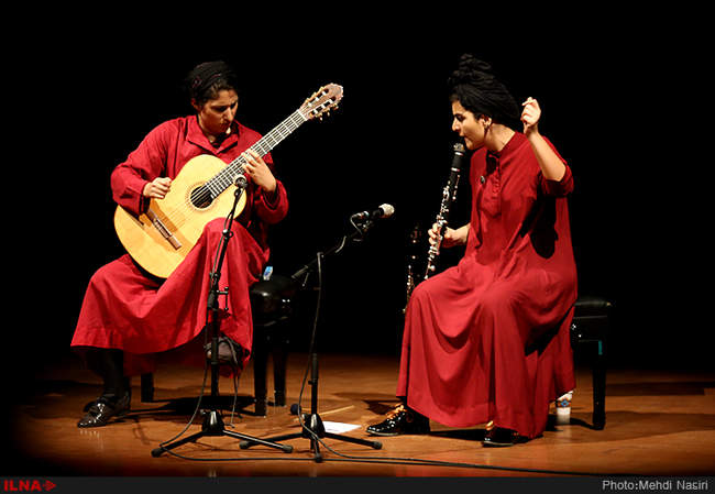  کنسرت دوئت ˝گیتار کلارینت˝ گلفام خیام و مونا ریاحی 