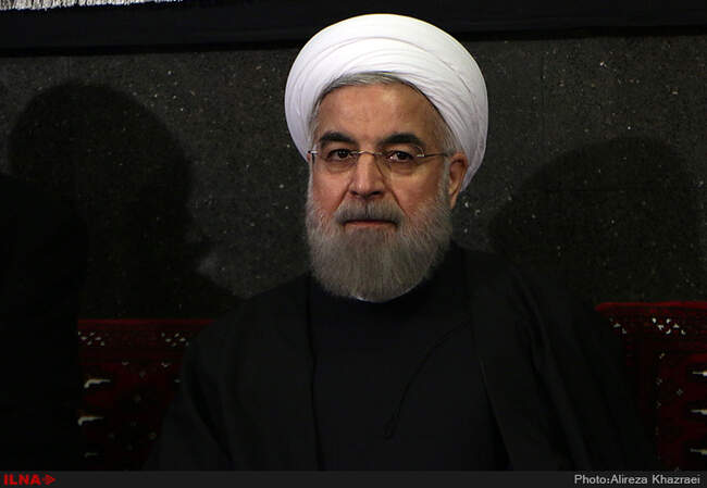 عزاداری رئیس جمهور و وزیر کار در جمع کارگران 