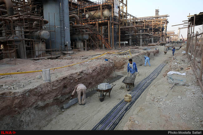 بازدید خبرنگاران از پالایشگاه نفت ستاره خلیج فارس 