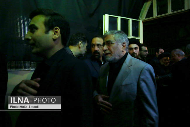 مراسم بزرگداشت والده همسر حجت‌الاسلام سید حسن خمینی در حسینیه جماران