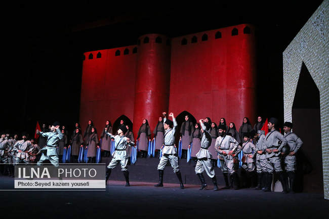 نمایش ستارخان در تبریز