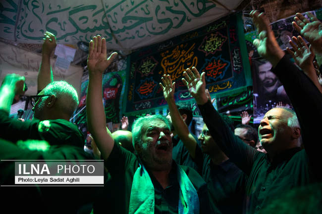 عزاداری تاسوعای حسینی در بازار تهران