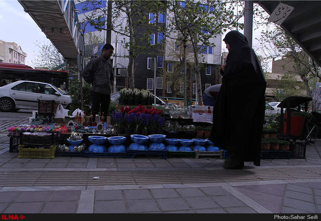 تهران در آستانه شب عید