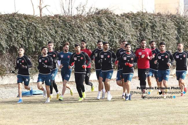 گزارش تصویری: ریکاوری و تمرین سرخپوشان در دو ورزشگاه