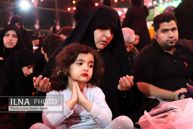 احیای شب بیست‌و‌یکم گلزار شهدا بهشت زهرا (س)