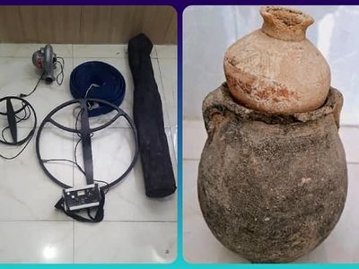 اشیاء عتیقه با قدمت ۵ هزار‌ ساله در داراب کشف شد