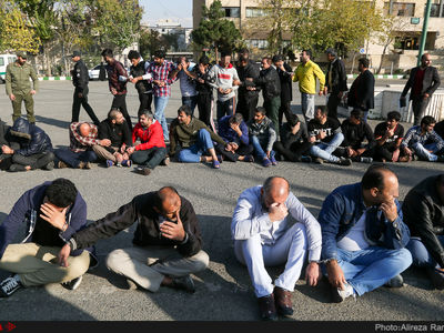 پنجمین مرحله دستگیری سارقان شهر تهران