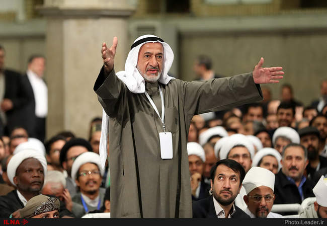 دیدار  شرکت‌کنندگان در اجلاس محبان اهل بیت(ع) ومسئله تکفیری‌ها با ره