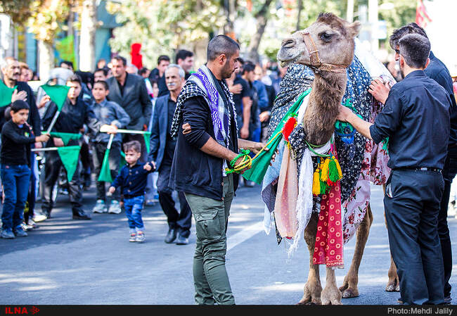 عزاداری تاسوعا در شهرستان خوی
