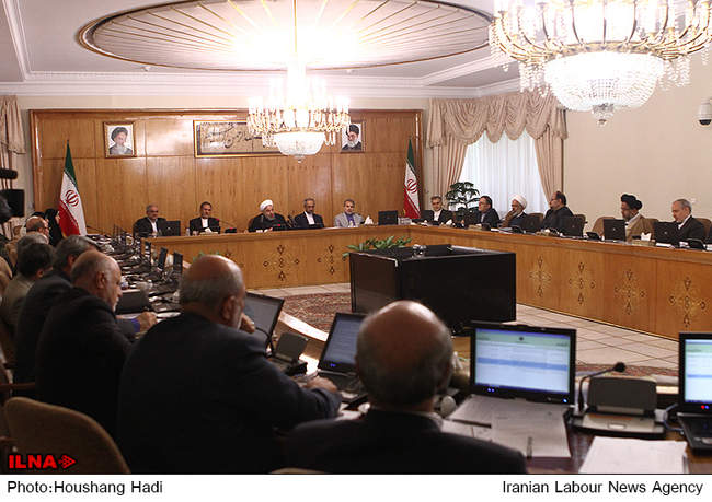 جلسه هئیت دولت