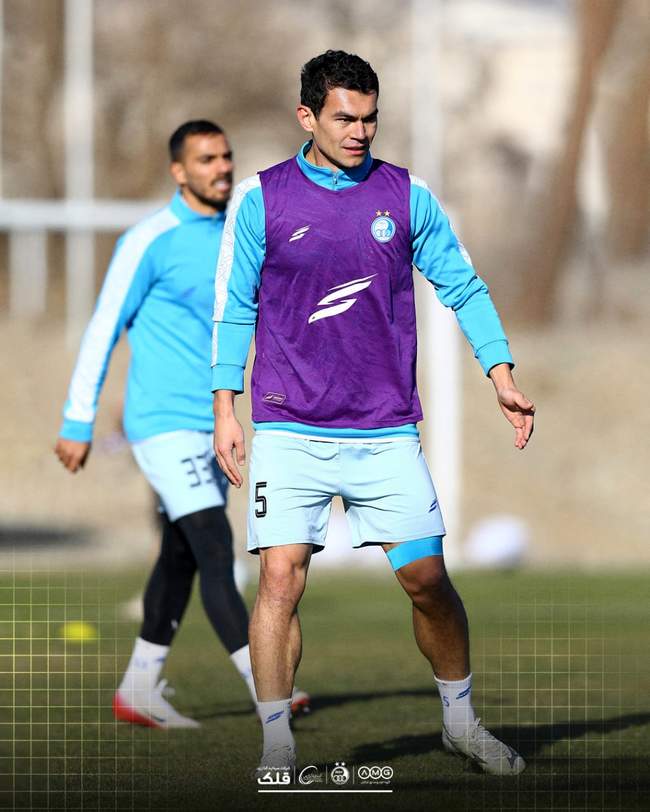 گزارش تصویری تمرین استقلال با حضور رضاییان