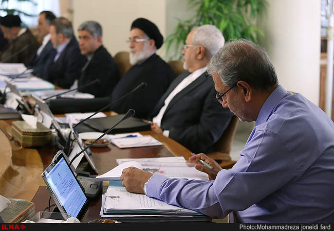 جلسه امروز هیات دولت