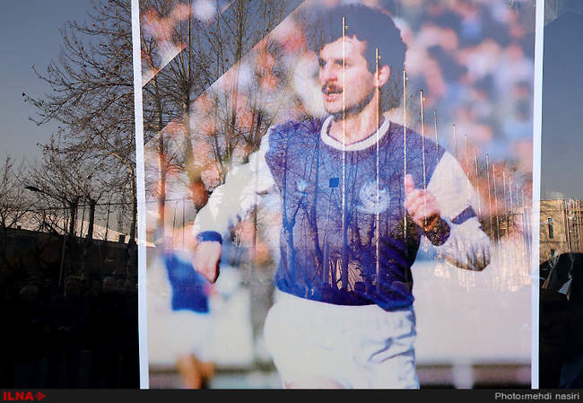 تشییع پیکر رضا احدی بازیکن اسبق استقلال