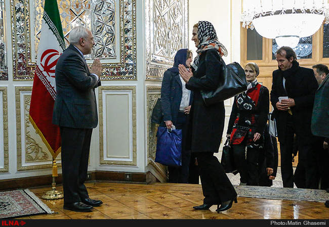 دیدار محمد جواد ظریف وزیر امور خارجه کشورمان با فرانک والتر اشتن مای