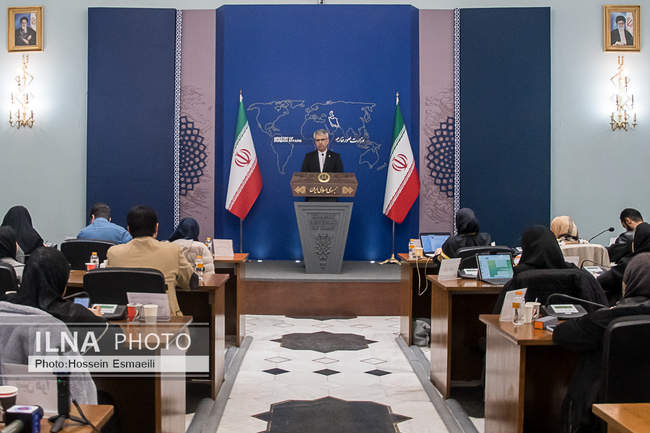 نشست خبری سخنگوی وزارت امور خارجه